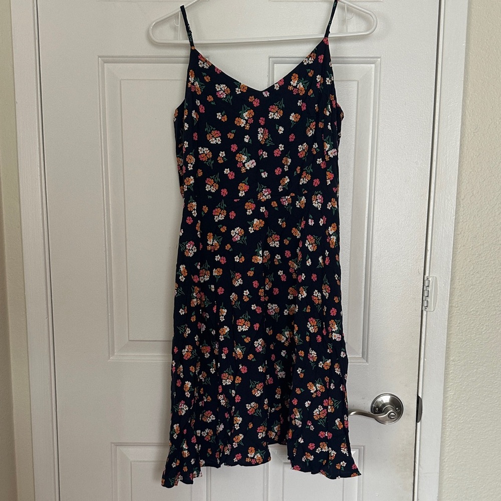GAP Floral Spaghetti Strap Dress, Medium